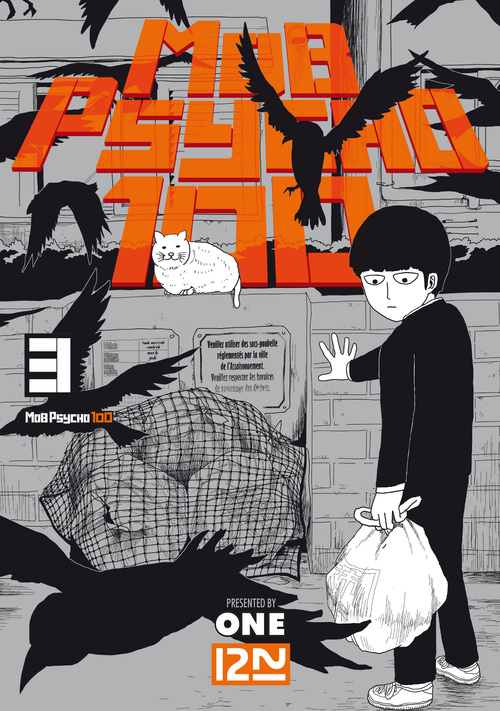 ebook cover of Mob Psycho 100 - tome 3, by One