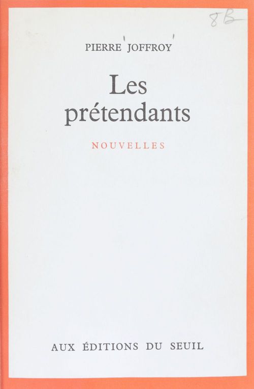 Couverture ebook de Les prétendants, de Pierre Joffroy