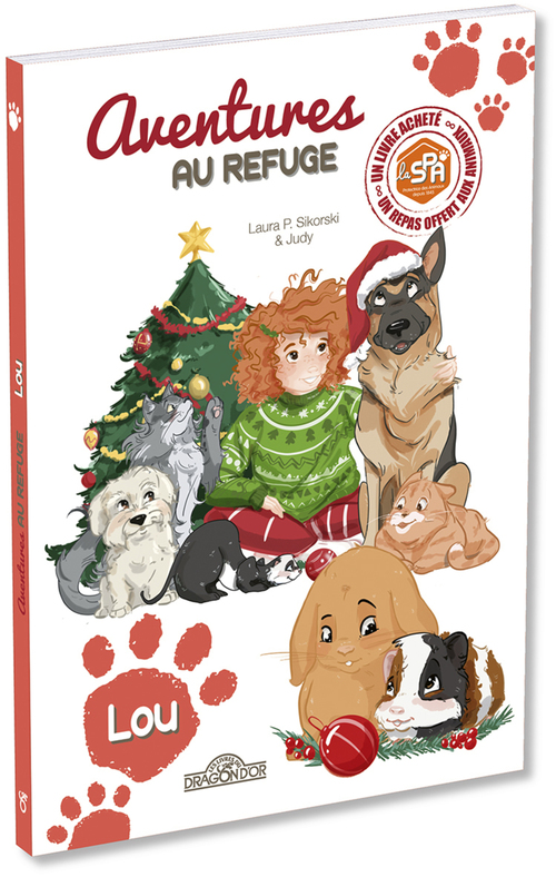 Couverture ebook de S.P.A. - Aventures au refuge - Lou, de Spa, Laura P. Sikorski