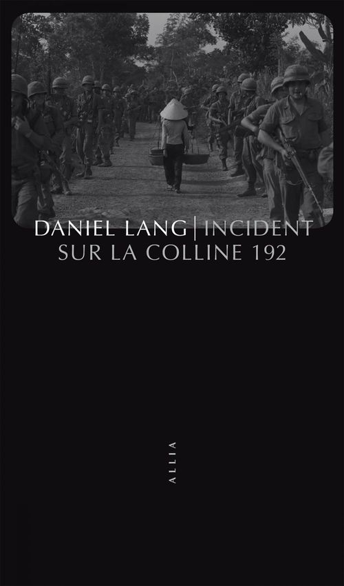 ebook cover of Incident sur la colline 192, by Daniel Lang, Julien Besse