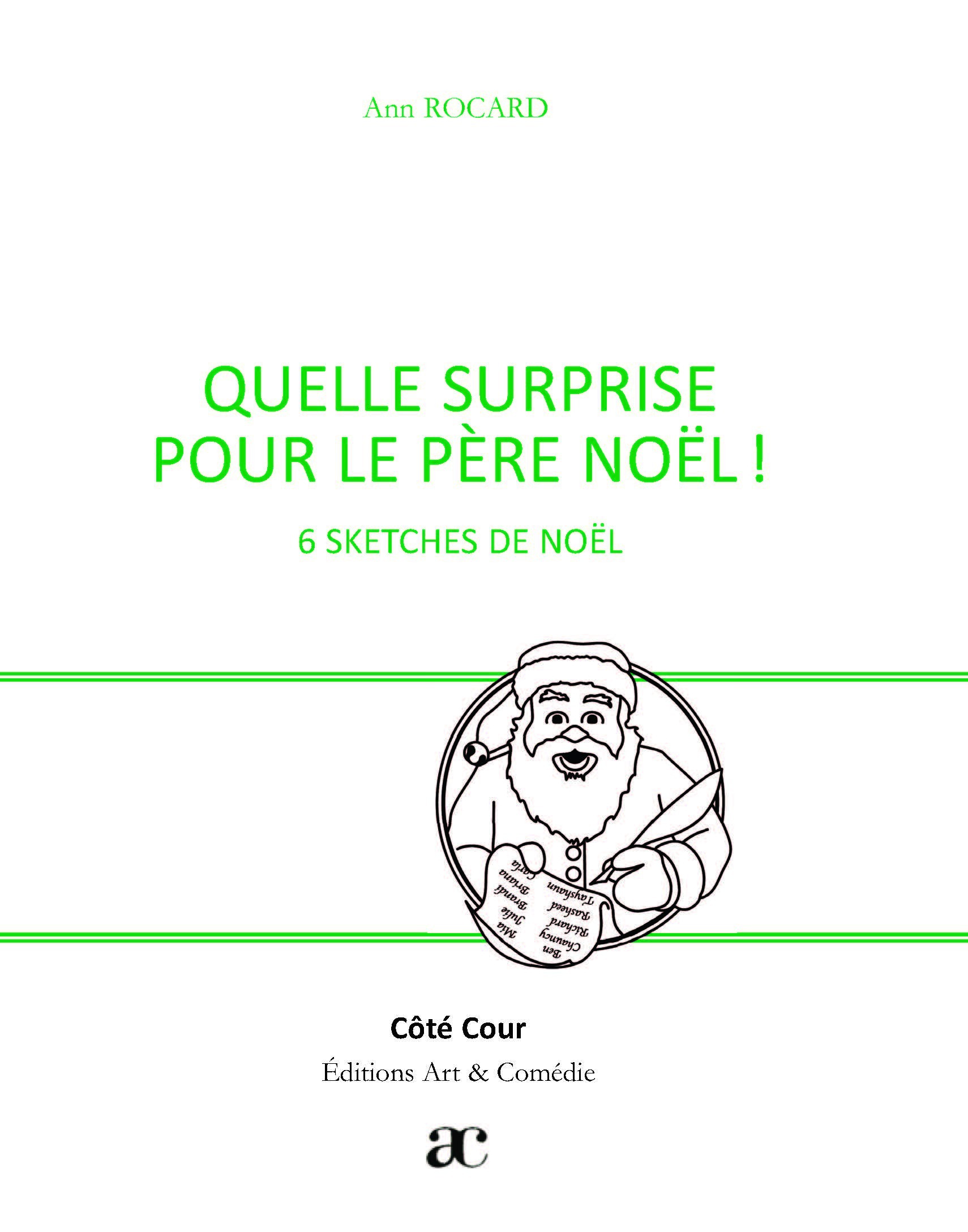 Couverture ebook de Quelle surprise pour le Père Noël, de Ann Rocard