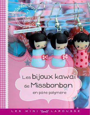 ebook cover of Les bijoux kawaï de Missbonbon en pâte polymère, by Miss Bonbon