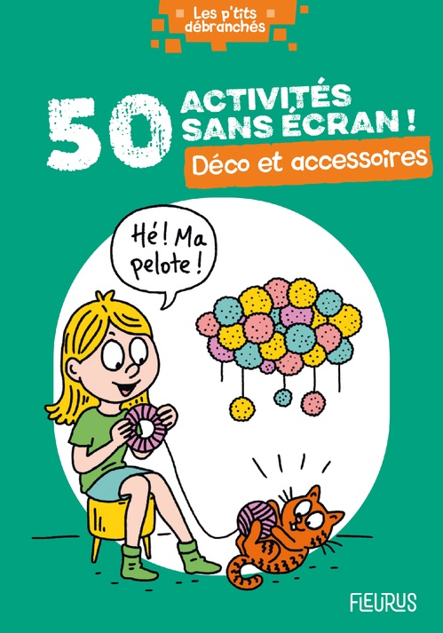 Couverture ebook de 50 activités sans écran ! Déco et accessoires, de Lucky Sophie