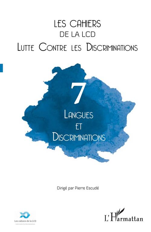 ebook cover of Langues et discriminations, by Les Cahiers De La Lcd