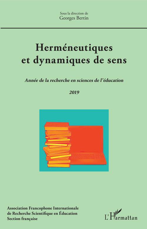 ebook cover of Herméneutiques et dynamiques de sens, by Georges Bertin