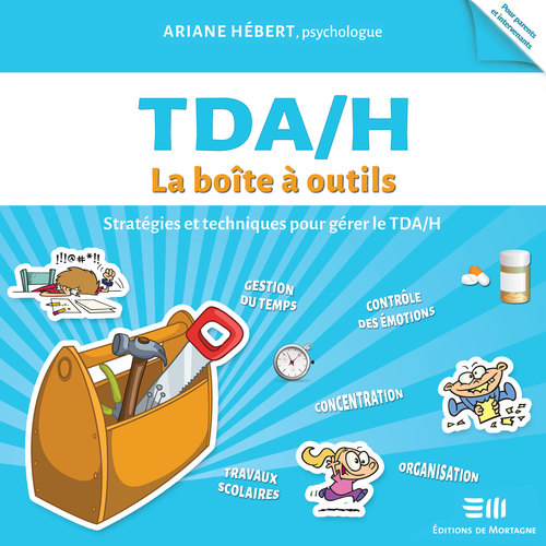 audiobook cover of TDA/H :  La boîte à outils, by Ariane Hébert