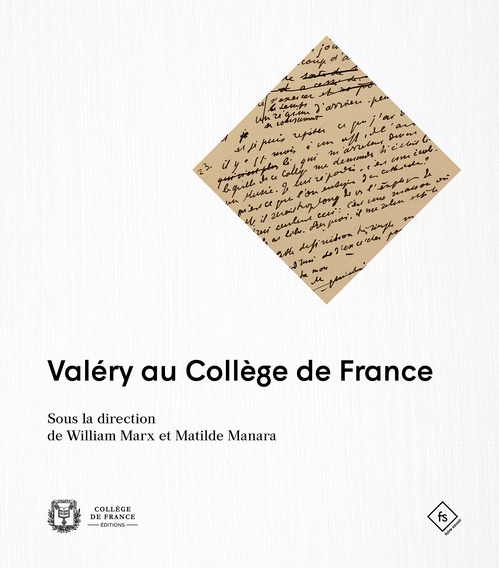 Couverture ebook de Valéry au Collège de France, de