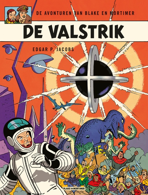 ebook cover of De Valstrik, by Edgar P. Jacobs