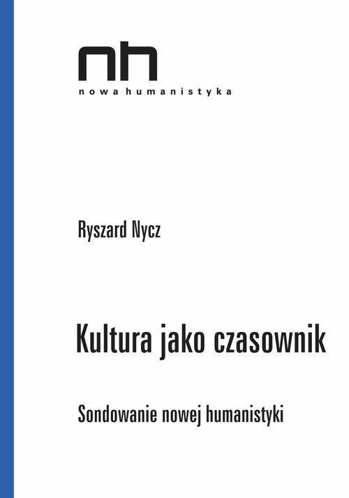 Couverture ebook de Kultura jako czasownik, de Ryszard Nycz