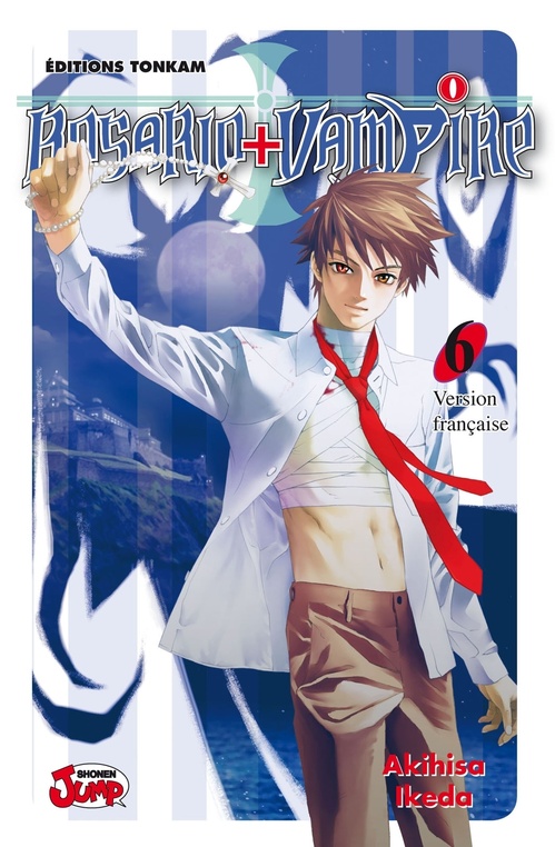 Couverture ebook de Rosario + Vampire T06, de Akihisa Ikeda