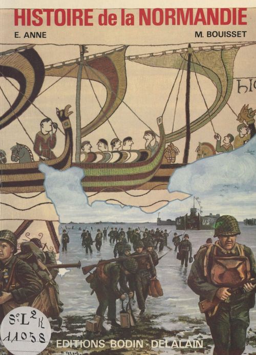 Couverture ebook de Histoire de la Normandie, de Eugene Anne, Marcel Boisset