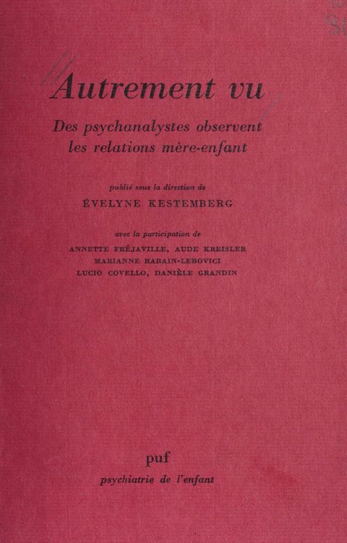 Couverture ebook de Autrement vu, de Evelyne Kestemberg