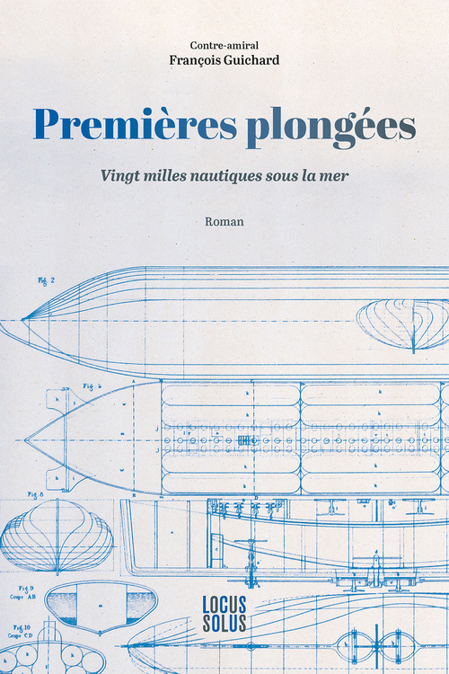 Couverture ebook de Premières plongées - Vingt milles nautiques sous la mer, de François Guichard