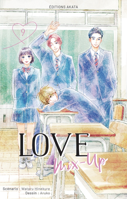 Couverture ebook de Love Mix-Up - Tome 9 (VF), de Wataru Hinekure, Aruko