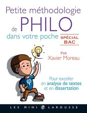 Couverture ebook de Petite méthodologie de philo dans votre poche par Xavier Moreau, de Xavier Moreau