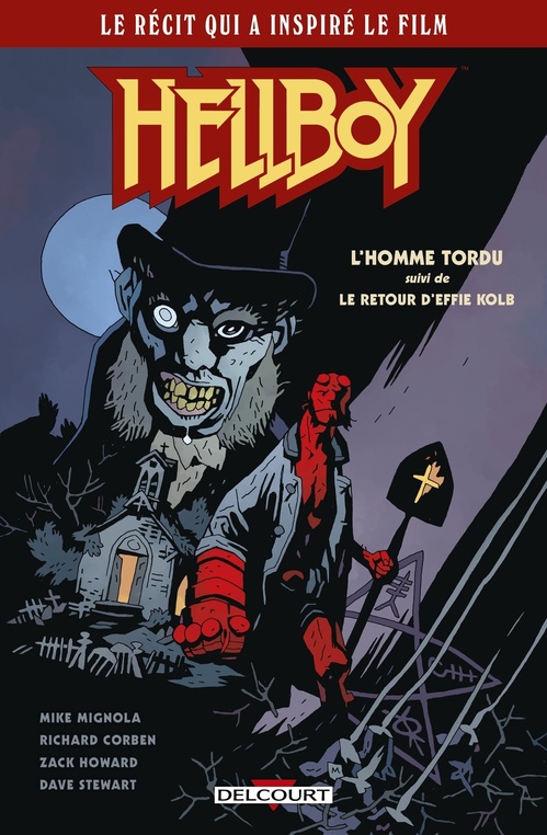 Couverture ebook de Hellboy - L'homme tordu et le retour d'Effie Kolb, de Mike Mignola