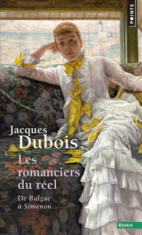 Couverture ebook de Les romanciers du réel - De Balzac à Simenon, de Jacques Dubois