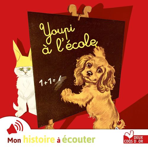 Couverture audiobook de Youpi à l'école, de Pierre Probst