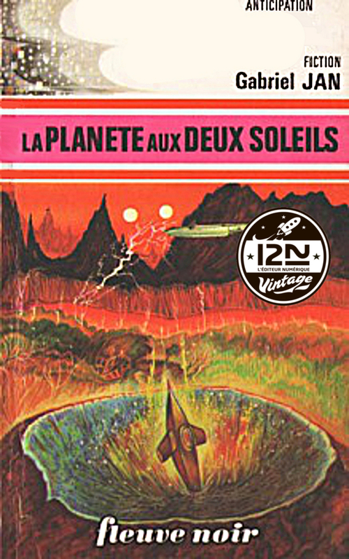 ebook cover of La planète aux deux soleils, by Gabriel Jan