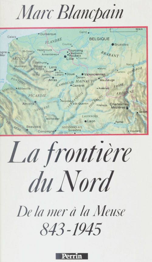 Couverture ebook de La Frontière du Nord, de Marc Blancpain