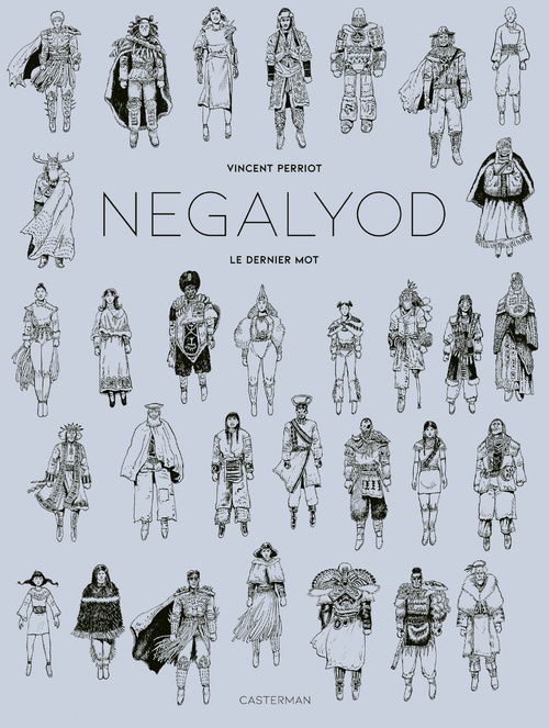 Couverture ebook de Negalyod (Tome 2)  - Negalyod - édition Noir et Blanc, de Vincent Perriot