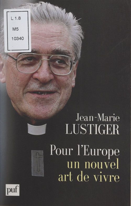 Couverture ebook de Pour l'Europe, de Jean-Marie Lustiger