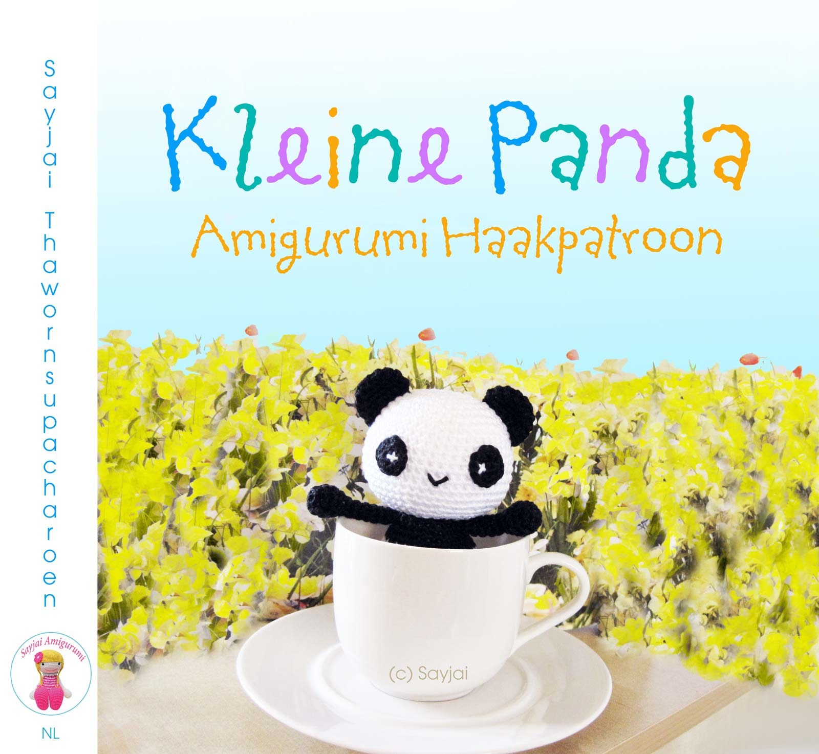 ebook cover of Kleine Panda Amigurumi Haakpatroon, by Sayjai Thawornsupacharoen
