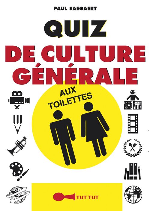 Couverture ebook de Quiz de culture générale aux toilettes, de Paul Saegaert