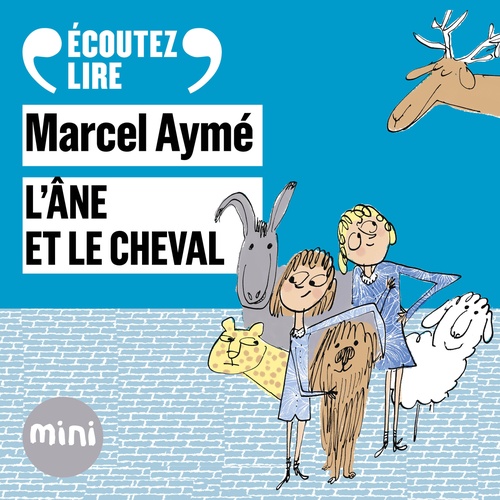 Couverture audiobook de L'âne et le cheval - Un conte du chat perché, de Marcel Ayme