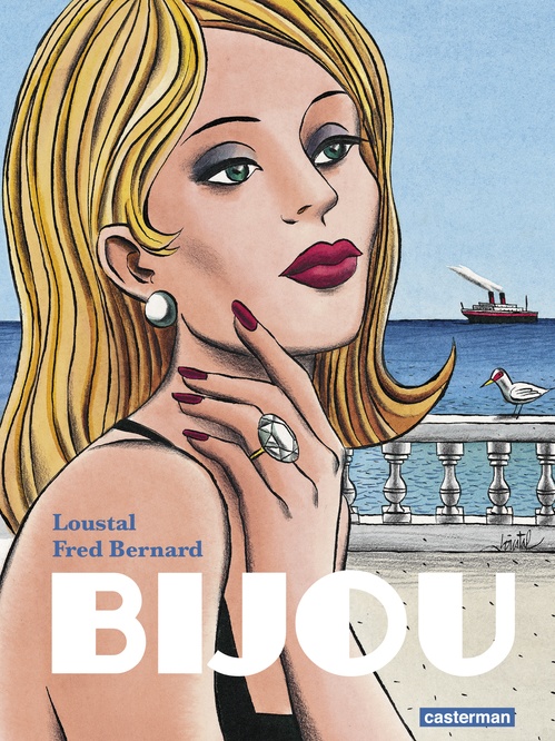 Couverture ebook de Bijou, de Fred Bernard, Loustal