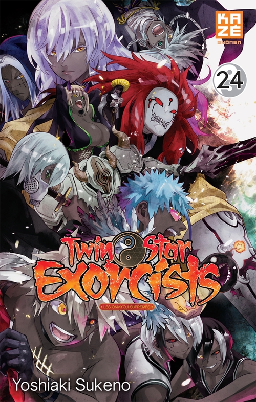 ebook cover of Twin Star Exorcists T24, by Yoshiaki Sukeno