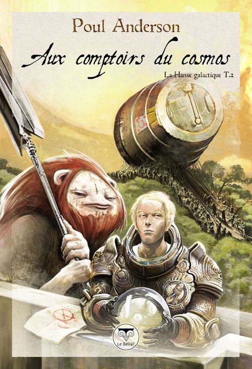 ebook cover of Aux comptoirs du cosmos, by Poul Anderson