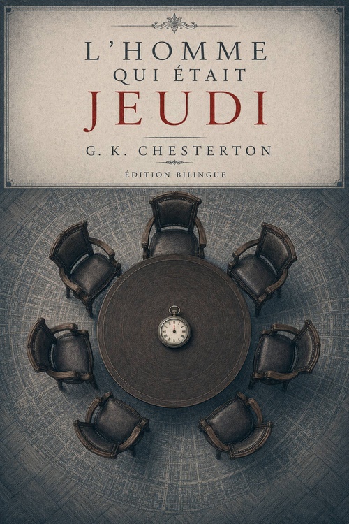 ebook cover of L'homme qui était Jeudi, by Gilbert Keith Chesterton