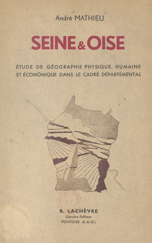 ebook cover of Seine-et-Oise, by André Mathieu