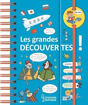 Couverture ebook de Dis-moi ! Les grandes découvertes, de Caroline Fait