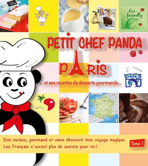 ebook cover of Petit Chef Panda Paris..., by Valerie Tanvier