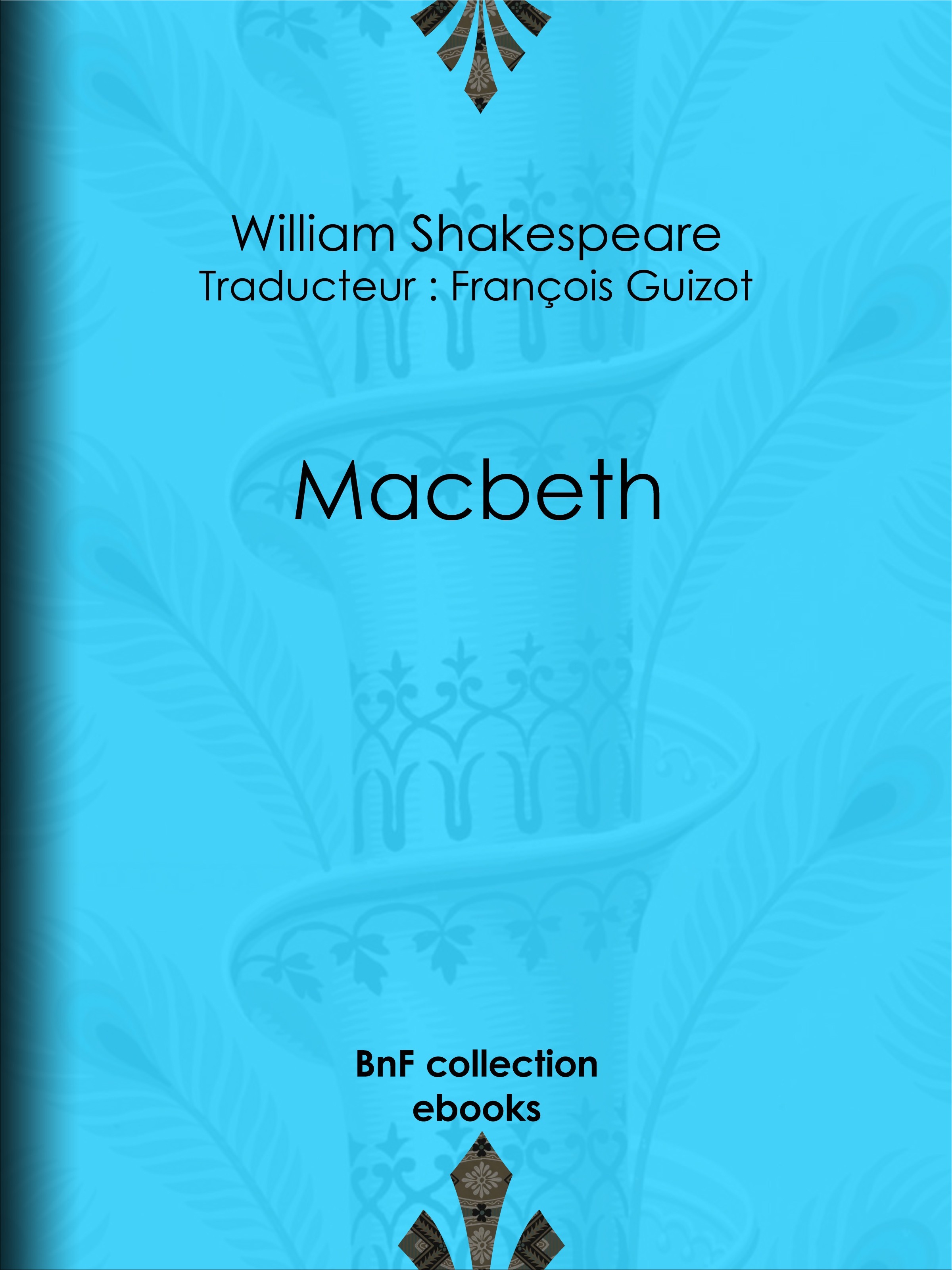 ebook cover of Macbeth, by François Guizot, William Shakespeare