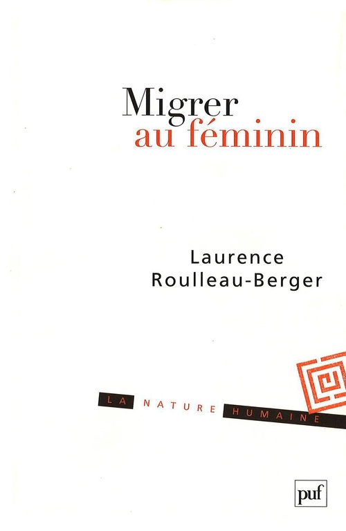 ebook cover of Migrer au féminin, by Laurence Roulleau-Berger