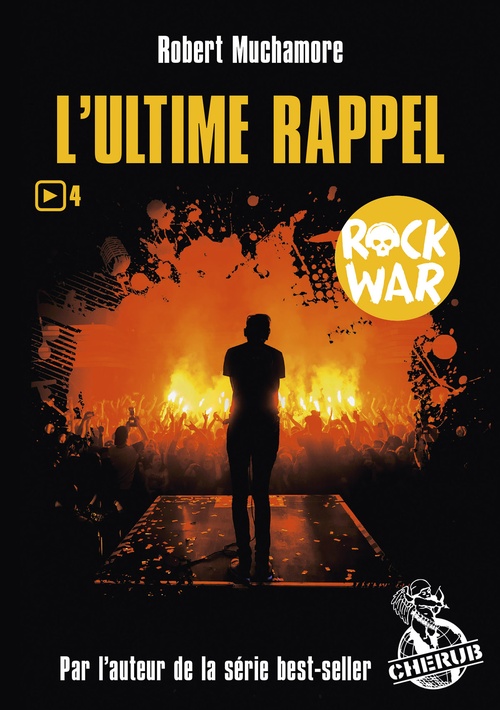 Couverture ebook de Rock War (Tome 4)  - L'ultime rappel, de Robert Muchamore