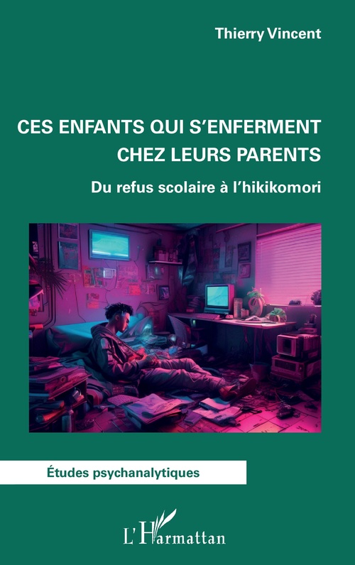 Couverture ebook de Ces enfants qui s'enferment chez leurs parents, de Thierry Vincent