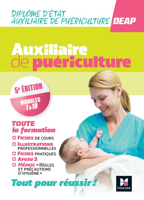 Couverture ebook de Tout-en-un DEAP - IFAP - Diplôme État Auxiliaire puériculture Programme complet - 2025-2026, de Kamel Abbadi, Julien Derras, Marie-Laure Driget, Ornella Duprat, Annie Durieu, Bruno Frot, Jocelyn Garnier