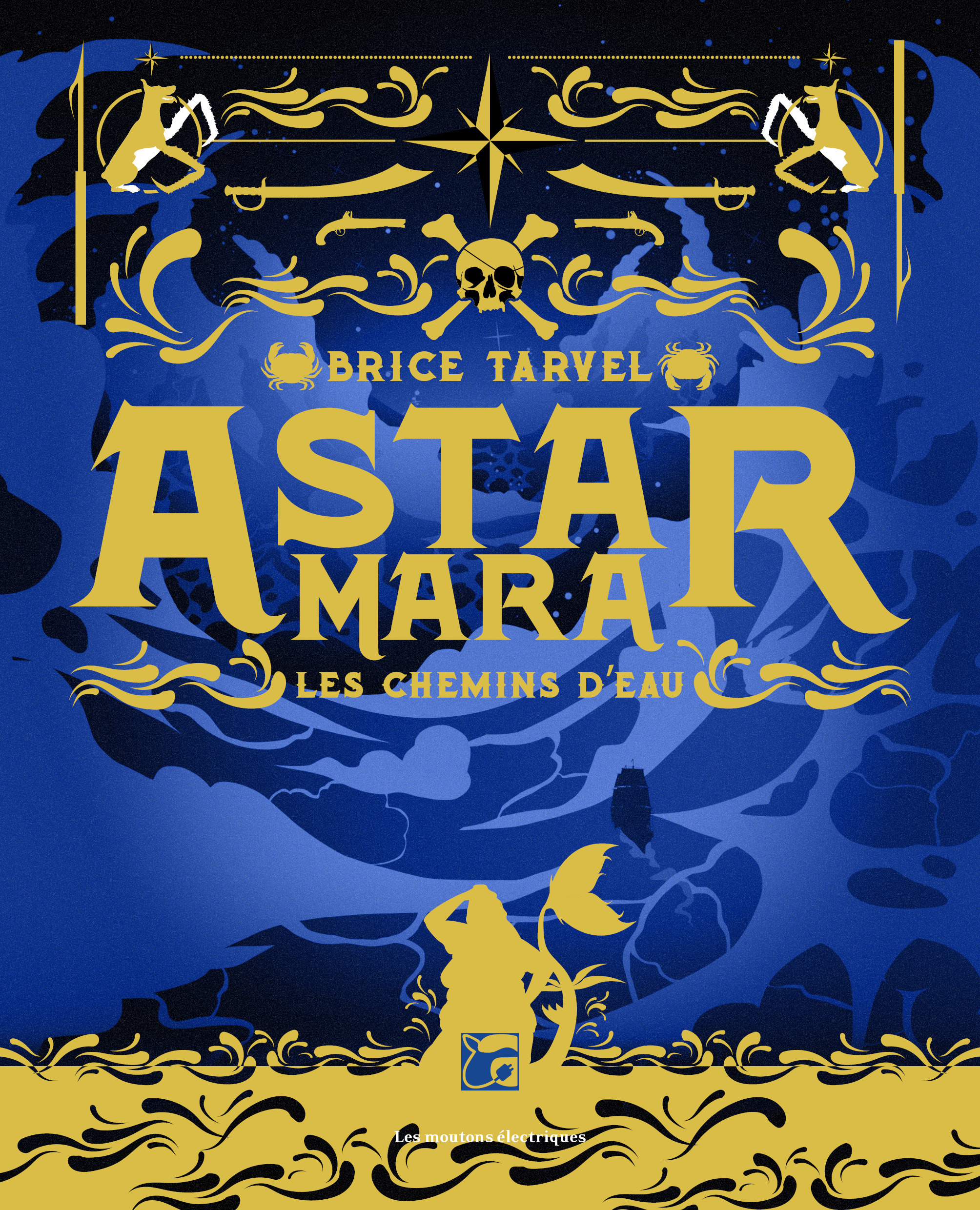 Couverture ebook de Astar Mara - Les chemins d'eau, de Brice Tarvel