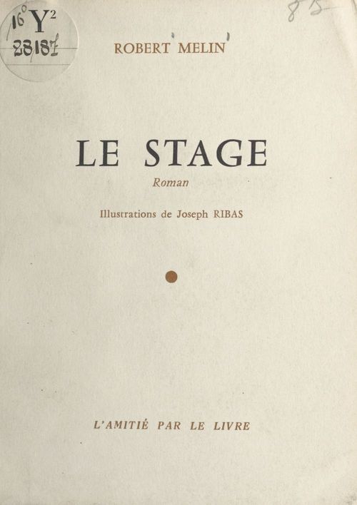 ebook cover of Le stage, by Robert Melin