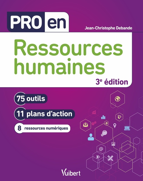 Couverture ebook de Pro en Ressources humaines, de Jean-Christophe Debande