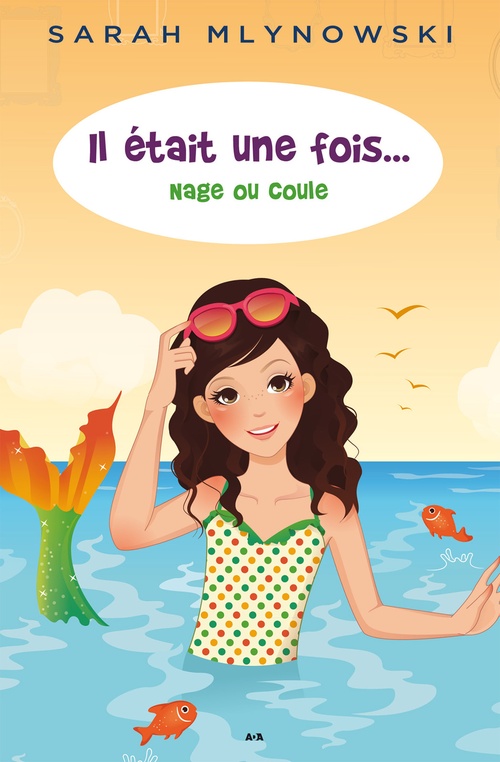 Couverture ebook de Nage ou coule, de Sarah Mlynowski