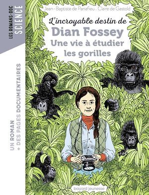 ebook cover of L'incroyable destin de Dian Fossey, by Claire de Gastold, Jean-Baptiste de Panafieu