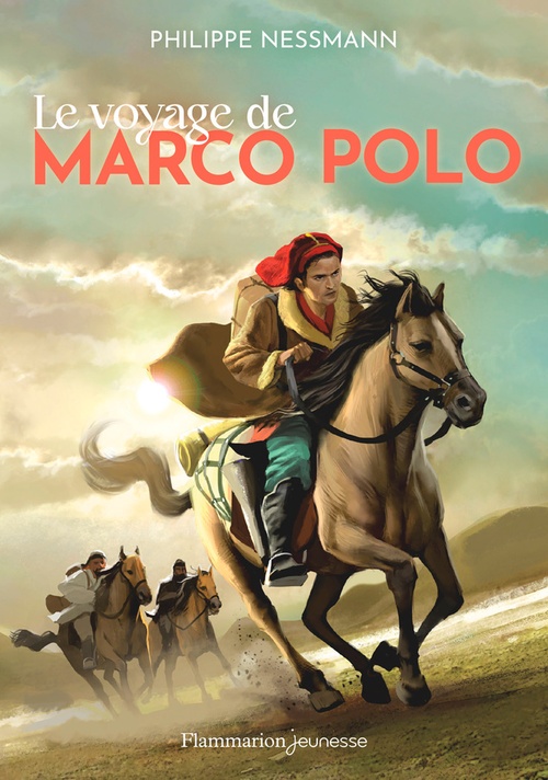 Couverture ebook de Le voyage de Marco Polo, de Philippe Nessmann