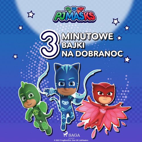 Couverture audiobook de Pidzamersi - 3-minutowe bajki na dobranoc, de Eone