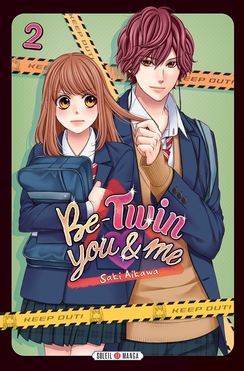 Couverture ebook de Be-Twin you and me T02, de Saki Aikawa