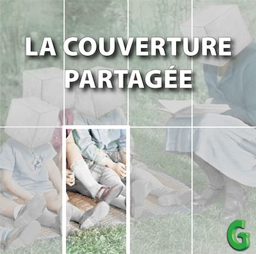 audiobook cover of La couverture partagée, by Édith Montelle